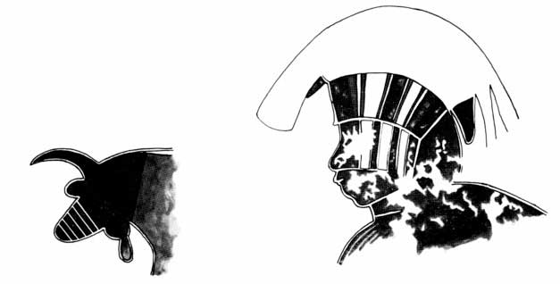 masque sefar et tete guerrier grec
